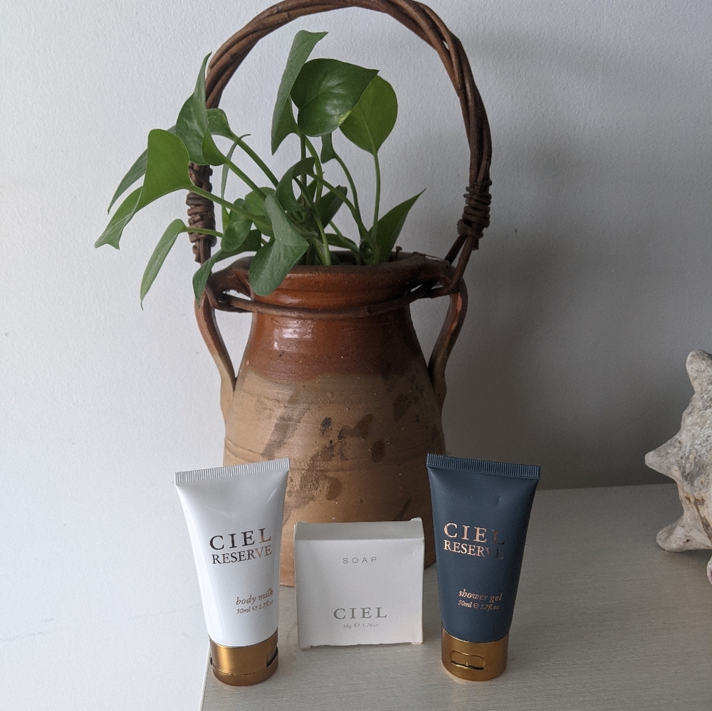 CIEL Reserve Body Milk Cream + Soap + Shower Gel